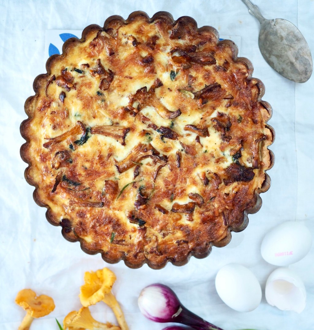 Hotel Maman kantarellipiirakka