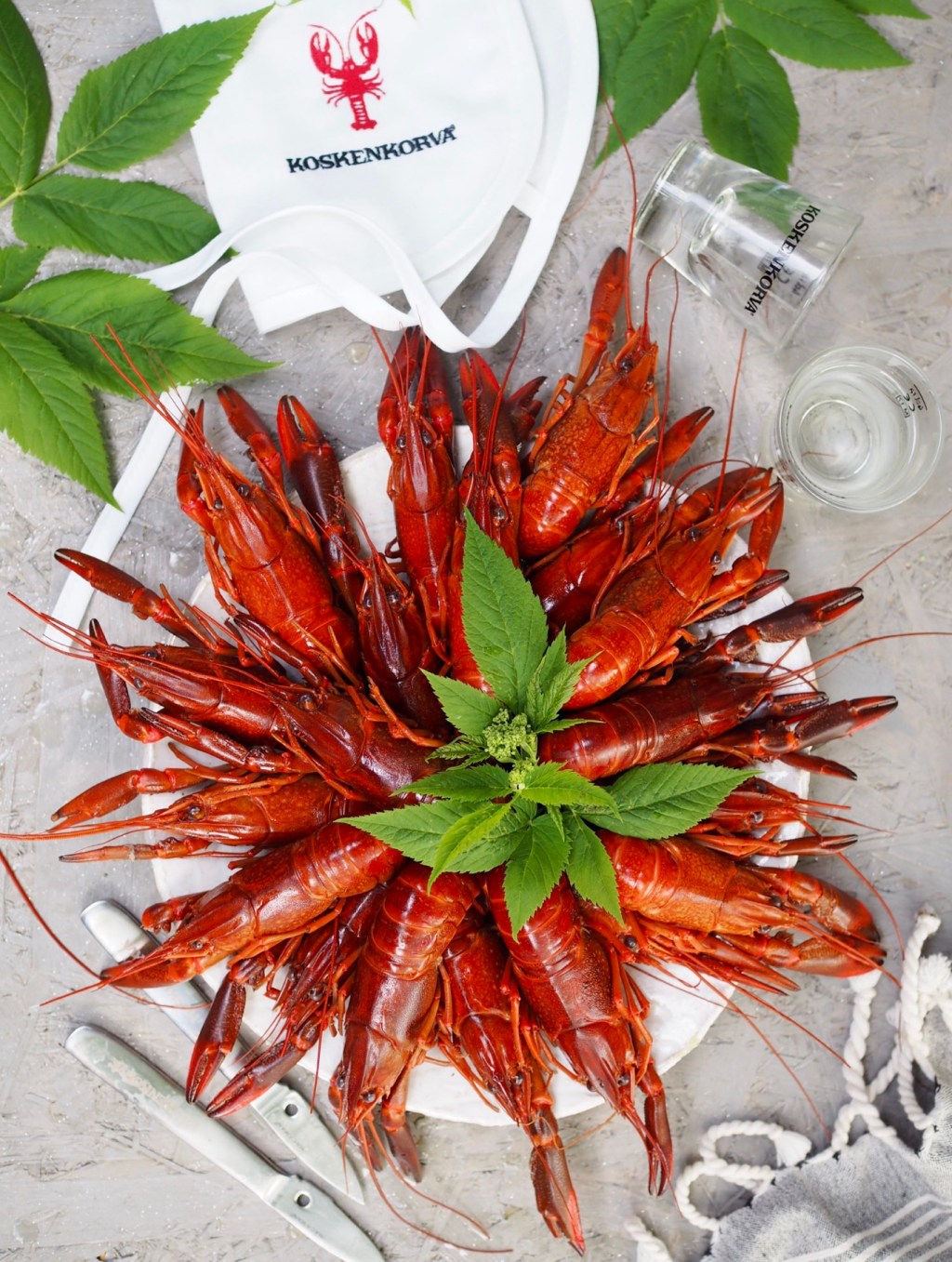 RAPUA eli Keitetyt ravut ja rapujuhlien&nbsp;juomat