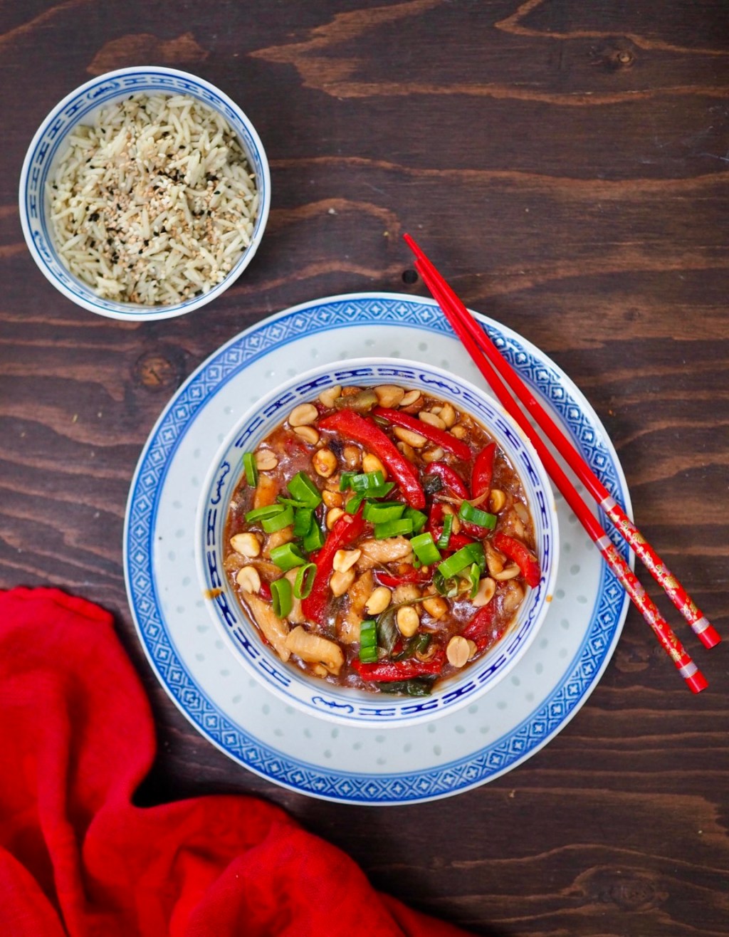 YSIEN VALINNAINEN KOTITALOUS: Kiinalainen Kung Pao&nbsp;-kana