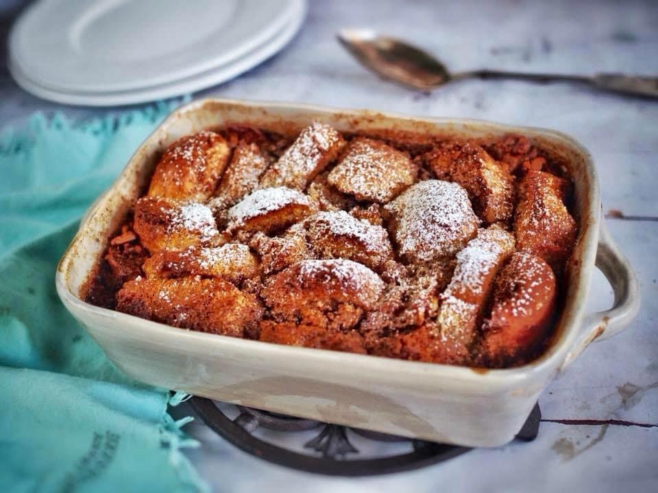 Kanelinen pullavanukas