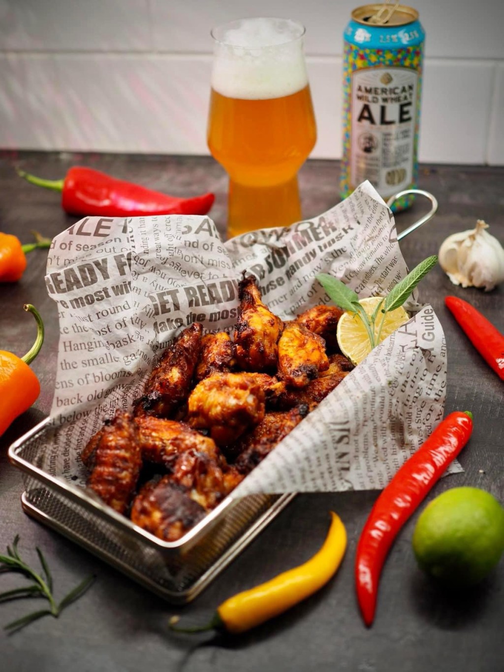 Siivet eli wingsit&nbsp;airfryerissa