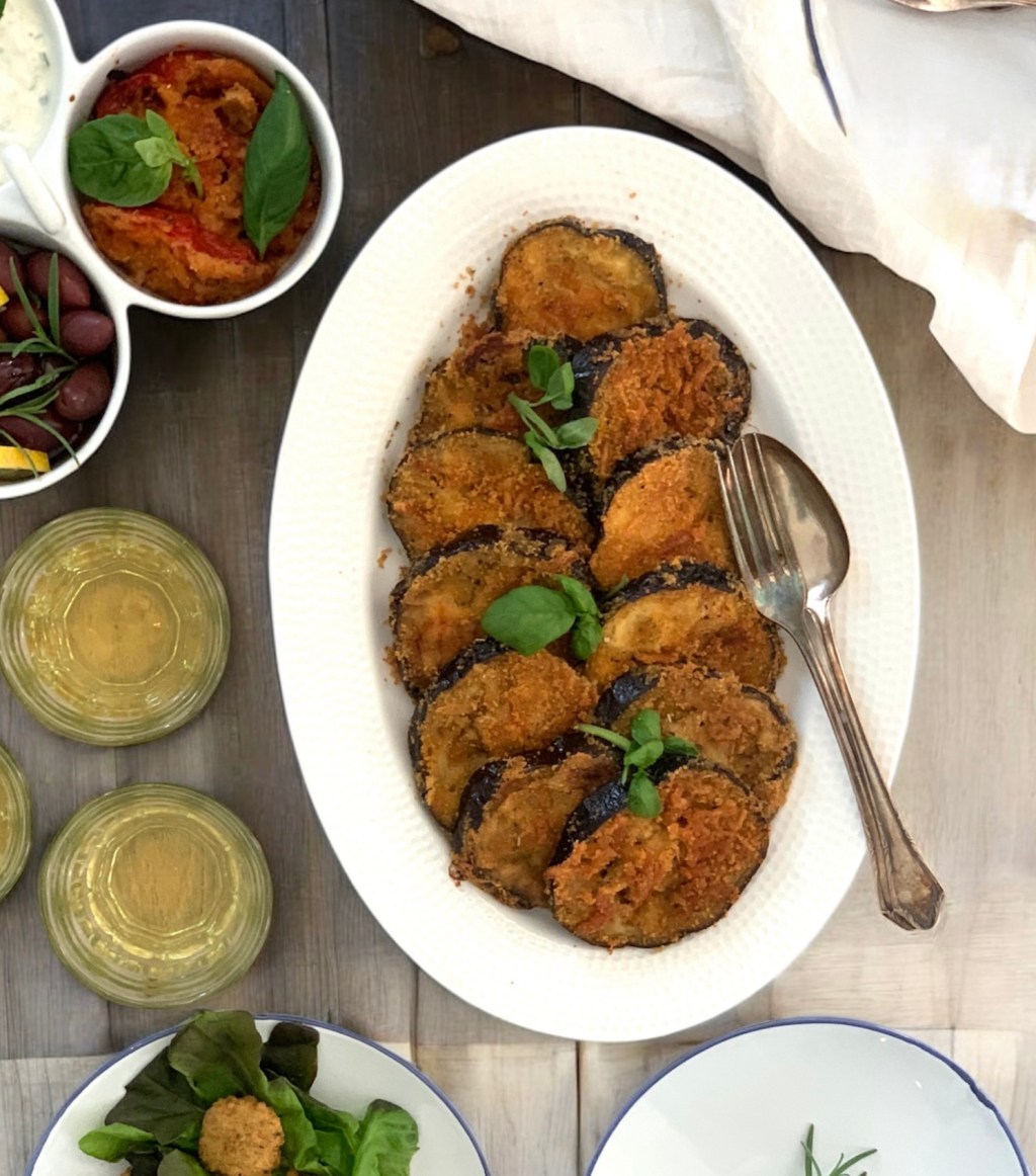 Kuorrutetut munakoisopihvit