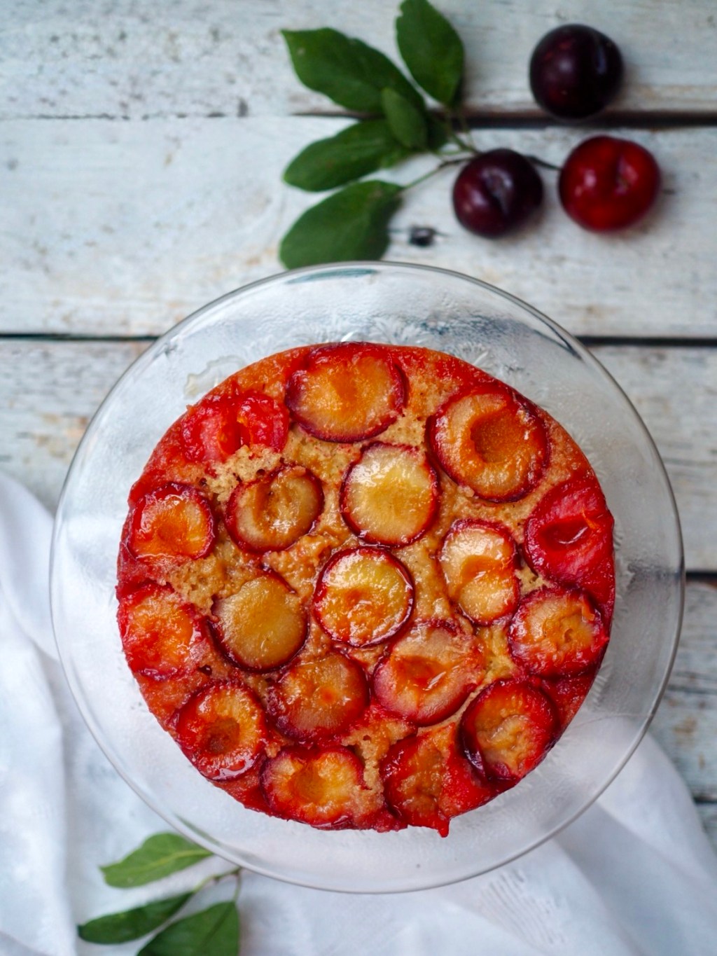 Luumukeikauskakku airfryerissa