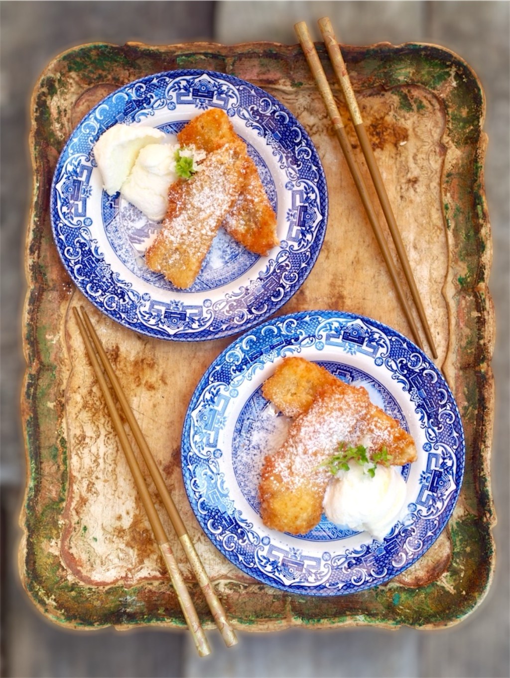 YSIEN VALINNAINEN KOTITALOUS: Banaani katsu eli friteerattu banaani japanilaiseen&nbsp;tapaan