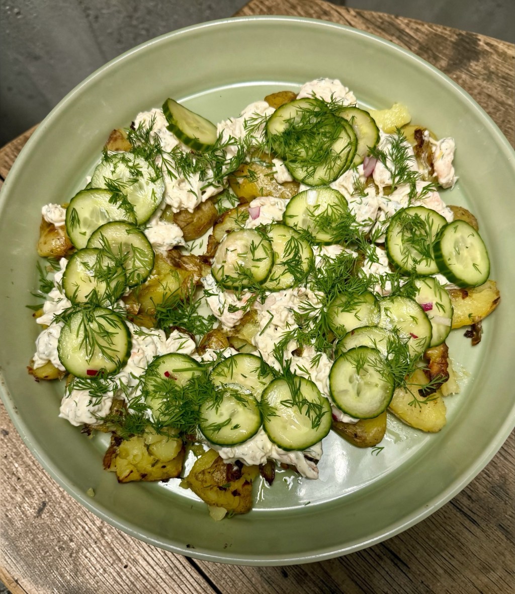 Lyttyperunat, skagenröra ja mummon&nbsp;kurkut