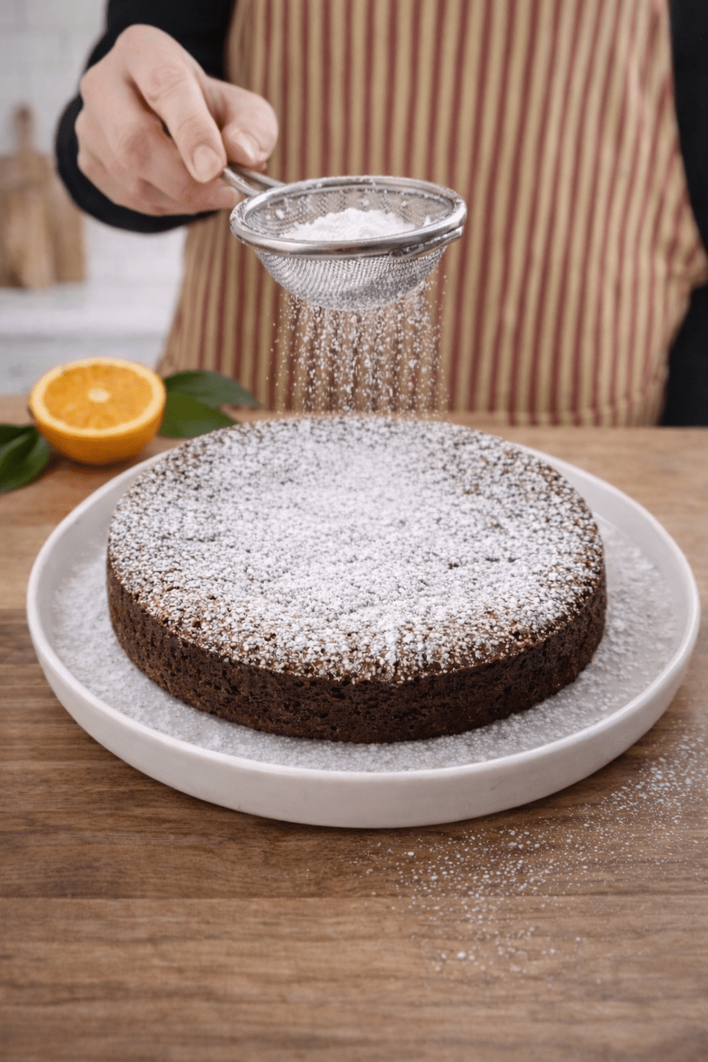 Torta Caprese – italialainen suklaa-mantelitorttu