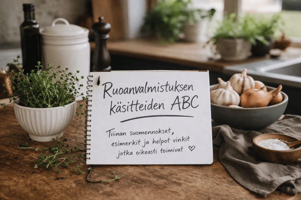 15 keittiösanaa, jotka jokaisen kotikokin kannattaa&nbsp;osata