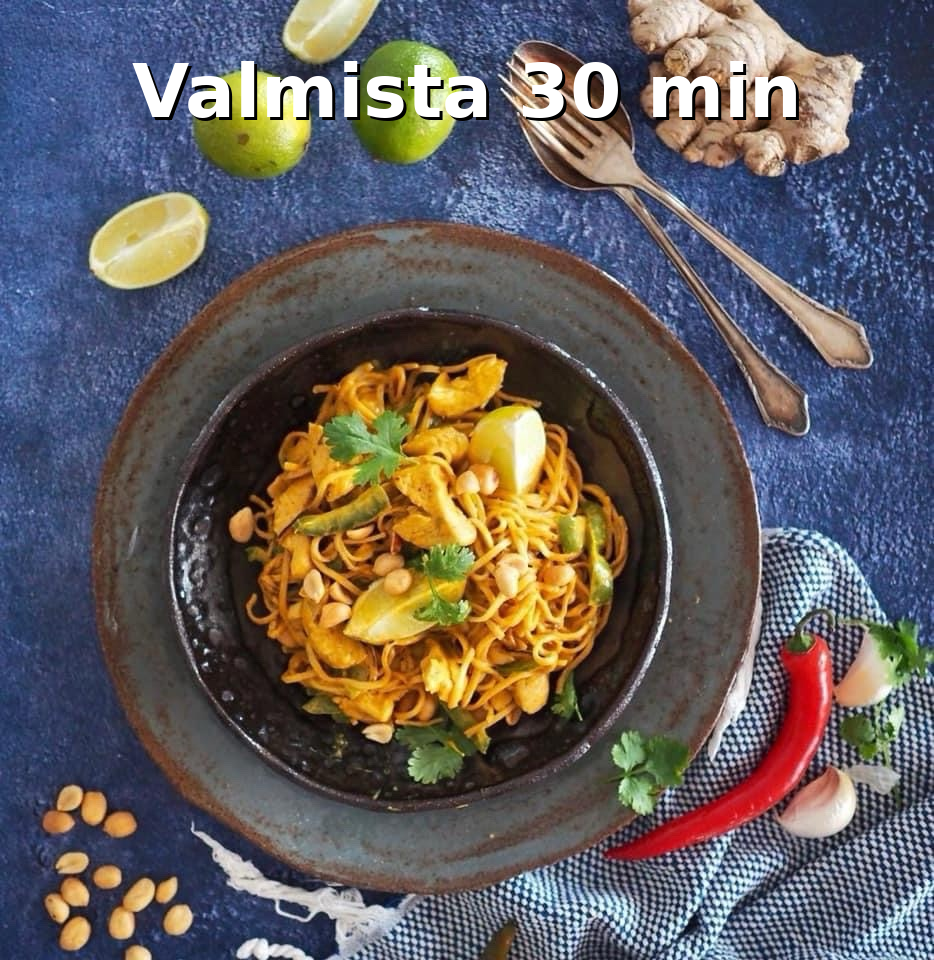 Viikon helpoin ruokalista – kaikki valmista alle 30&nbsp;minuutissa