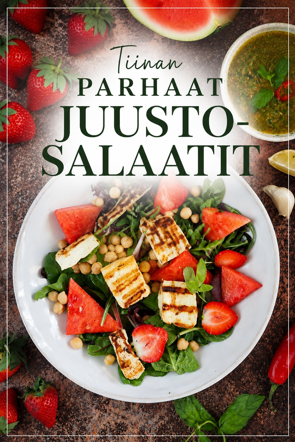 Fetaa, halloumia ja burrataa – Tiinan parhaat&nbsp;juustosalaatit