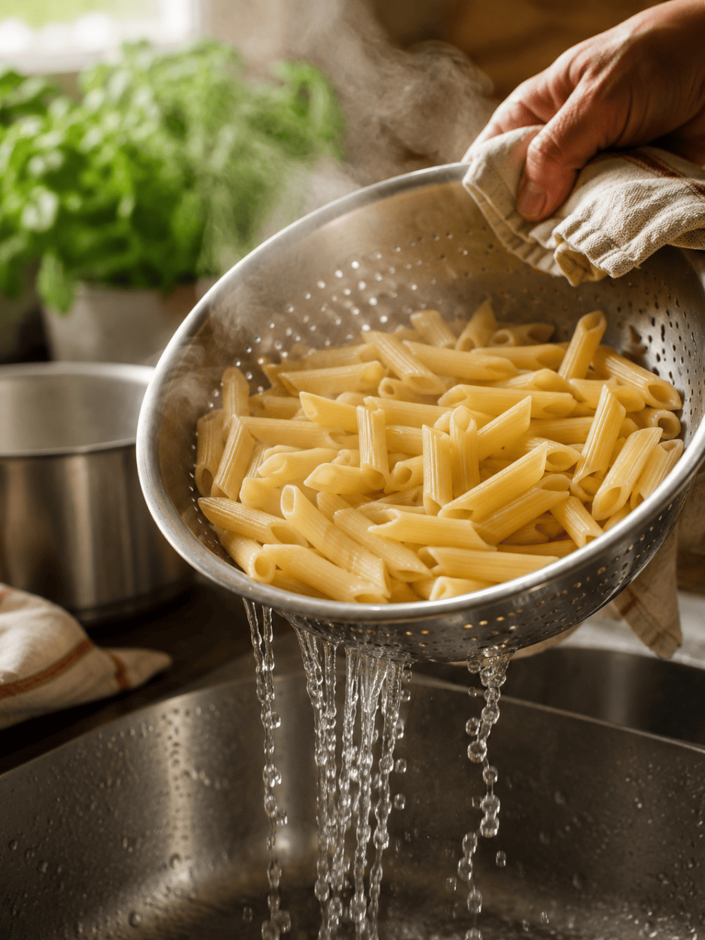 Pitääkö pasta huuhdella?