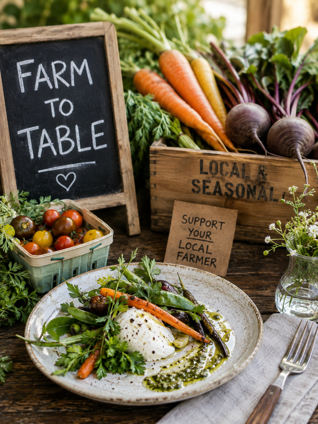 Tilalta pöytään – kuinka farm to table muutti&nbsp;ruokakulttuuria